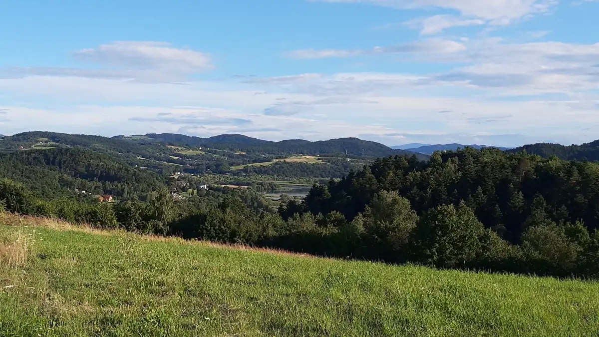 Widok na Tropie i Witowice